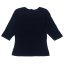 Kangol Three Quarter Sleeve Top Ladies Navy