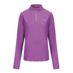 Karrimor Longsleeve 1/4 Zip Top Ladies Grape