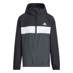 adidas Woven Anorak Jacket Black