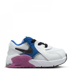 Nike Air Max Excee Baby/Toddler Shoe White/Blk/Royal