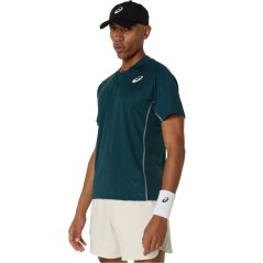 Asics Match Polo pánske tričko Saxon Green