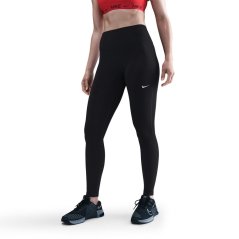 Nike One Seamless Front High-Waisted Leggings Womens Black