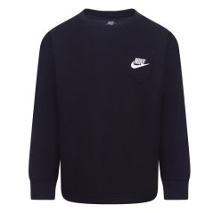 Nike Relaxed Long Sleeve T-Shirt Black