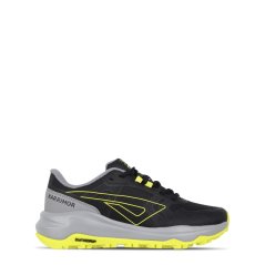 Karrimor Tempo Trail Trainers Boys Black/Yellow
