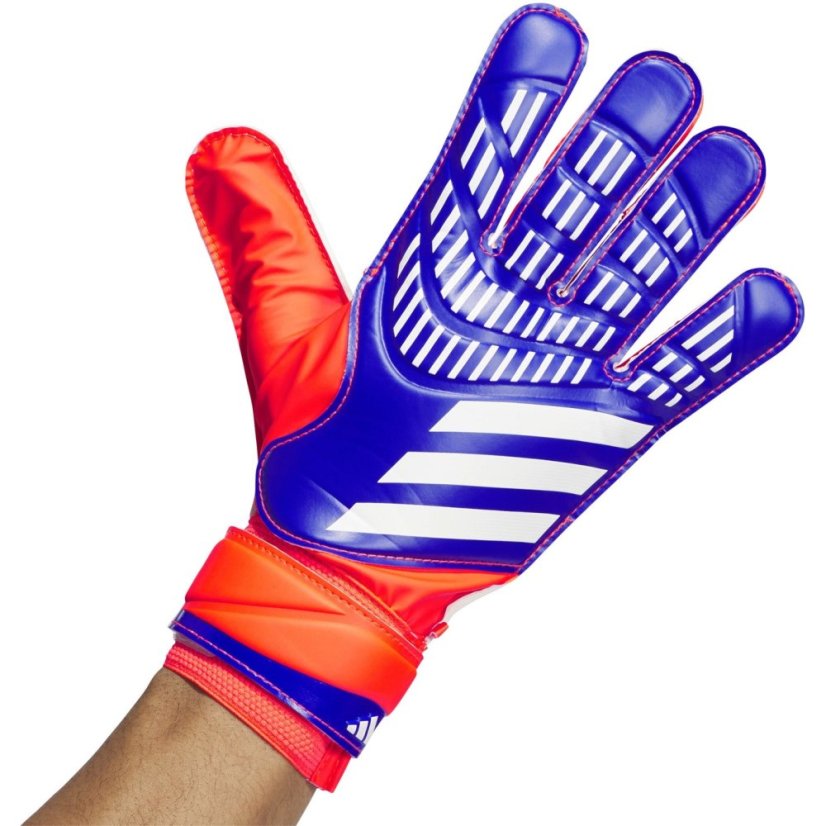 adidas Predator Training Goalkeeper Gloves Mens Blue/Red