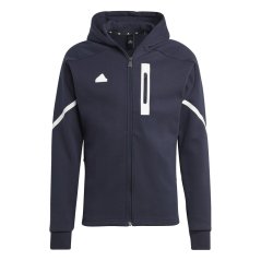 adidas GameDay Full Zip Hoodie Mens Legend Ink