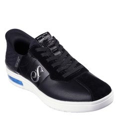 Skechers 6 Eye Classic Cup Low-Top Trainers Mens Black