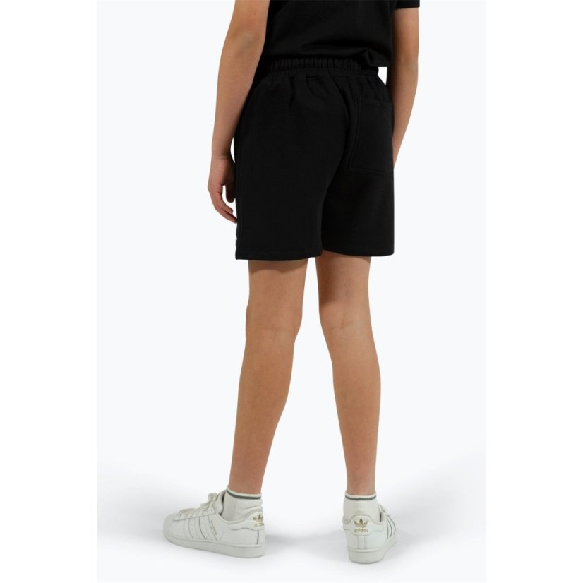 Hype Scribble Fleece Jogger Shorts Black