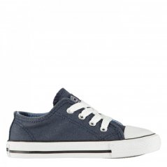 SoulCal Low Infants Canvas Shoes Navy