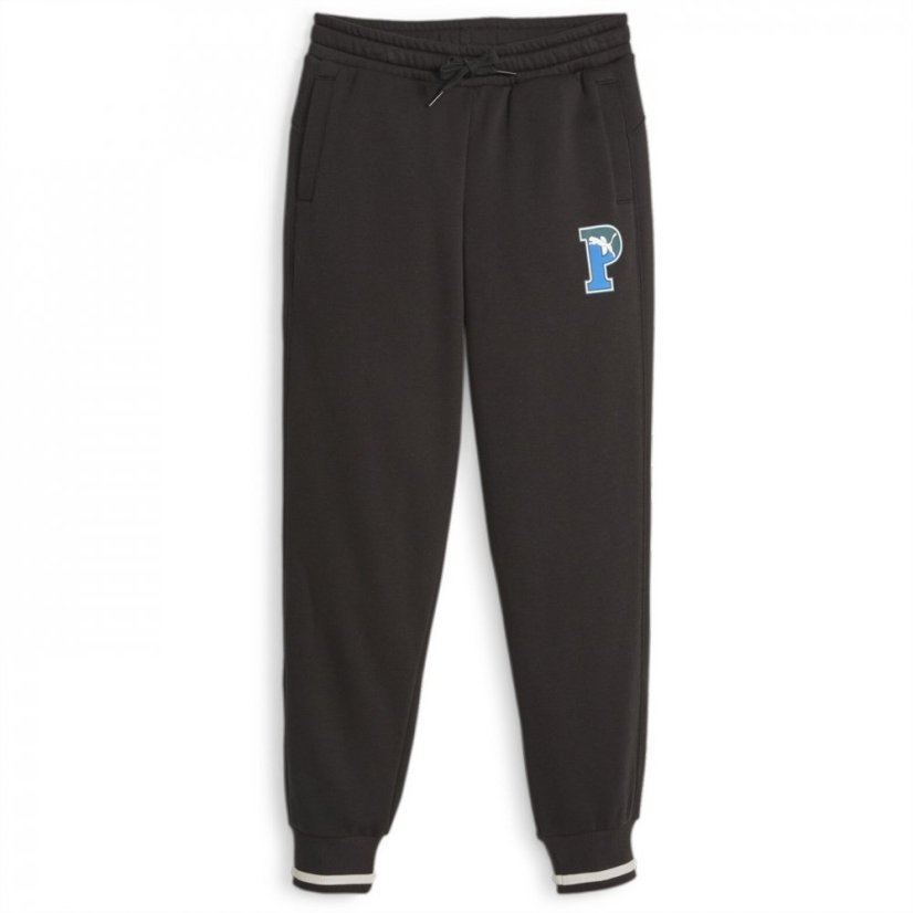 Puma Fleece Jogging Bottoms Juniors PUMA Black