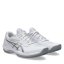 Asics Women's Game Clay Tennis Shoes Wht/Pure Silv