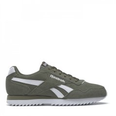 Reebok Reebok Glide Ripple Suede Mens Trainers HunterGreen/Wht