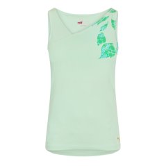 Puma Vest Shala Graphic Top Womens Green