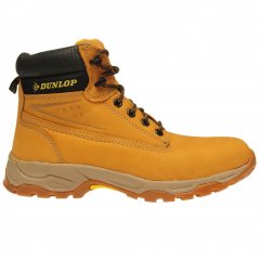 Dunlop Safety On Site Steel Toe Cap Safety Boots Honey