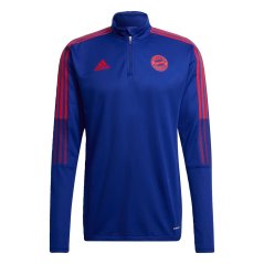 adidas FC Bayern Tiro Training Top Mens Mystery Ink / Fcb True Red