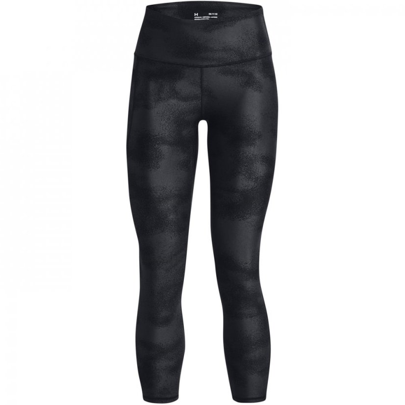 Under Armour Armour AOP Ankle Leggings Womens Black/Jet Grey