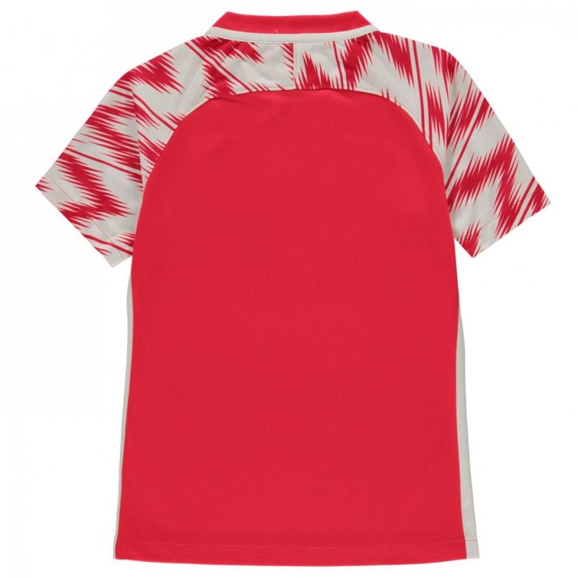 Nike England Netball Short Sleeve T Shirt Junior Red/White