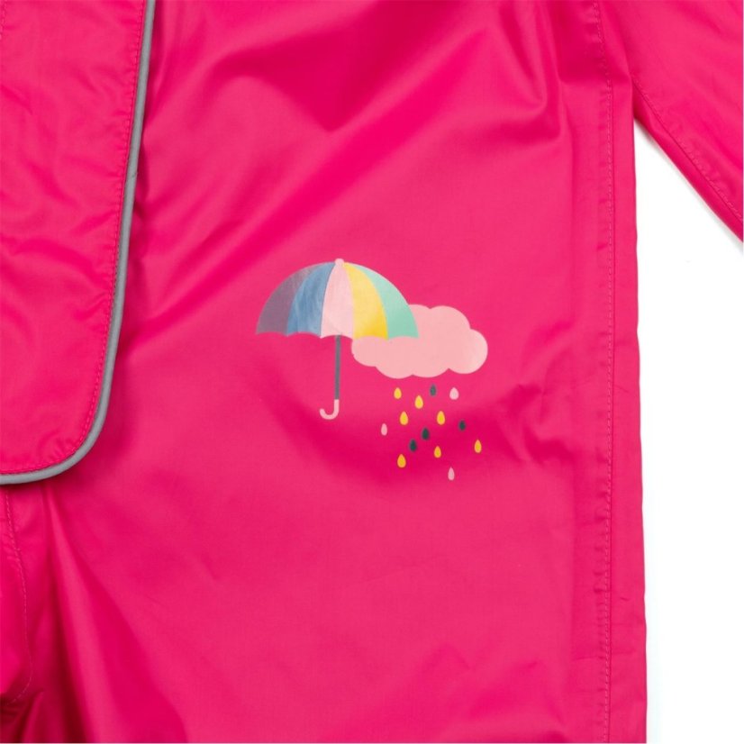 Gelert Kids' Waterproof Jumpsuit Pink