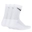 Nike Basic Crew 3Pk Childs White