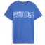 Puma Active Sports Graphic Tee B T-Shirt Boys Racing Blue