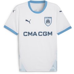 Puma Olympique De Marseille Home Shirt 2024 2025 Adults White