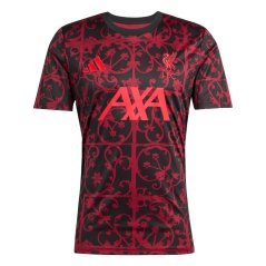 adidas Liverpool Pre Match Shirt 2025 2026 Adults Black