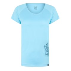 Millet Women's Trekker Short-Sleeve Performance T-Shirt Blue