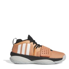 adidas Dame 8 Extply Basketball Trainers Boys Hazy Copper/Off