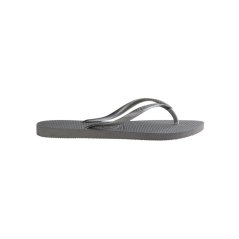 Havaianas Hav. Slim Bronze 33/34 Flip Flops Womens Steel Grey