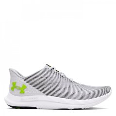 Under Armour Speed Swift Running Shoes Mens Wht Hi Yllw