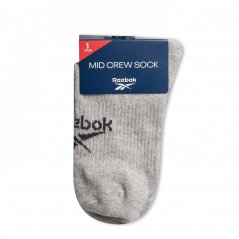 Reebok Mid Crew Sock 99 Medium Grey