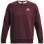 Under Armour Rival High-Rise Woven Pants Womens Maroon