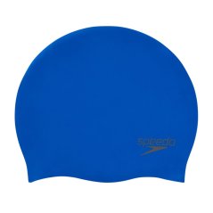 Speedo Silicone Swimming Cap Adults Neon Blue