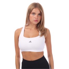 adidas Powerimpact Training Medium-Support Bra White