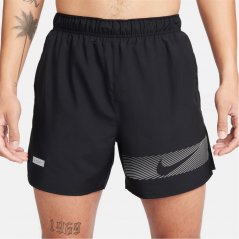 Nike Challenger Flash Men's Dri-FIT 5 Brief-Lined Running Shorts Black