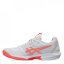 Asics Solution Swift FF 3 Womens Tennis Shoes White/Coral