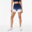 USA Pro Seamless Ombre 5 Inch Shorts Navy/White