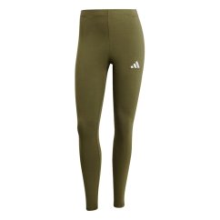 adidas Essentials 3 Stripe Leggings Womens Olive
