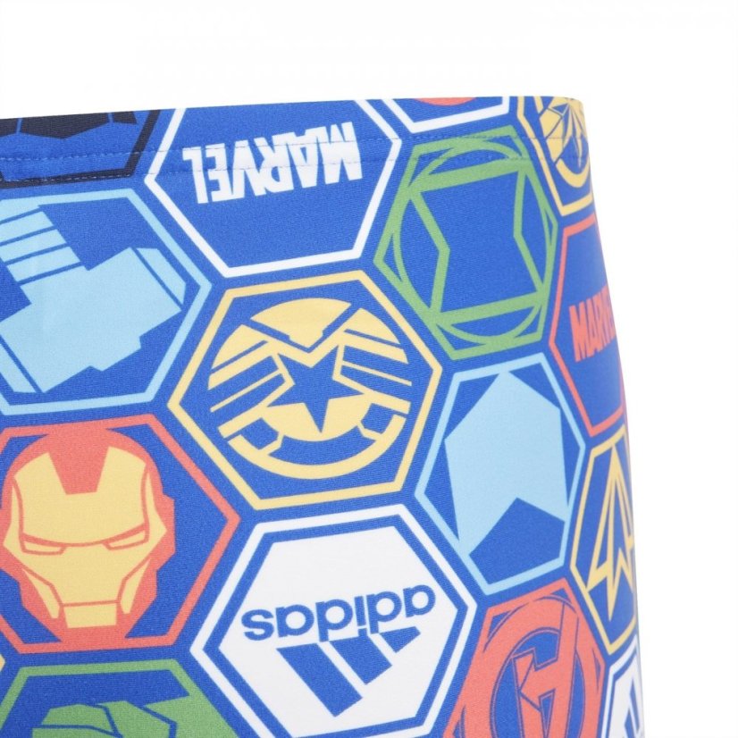 adidas X Marvel's Avengers Swim Boxers Juniors Blue/Red