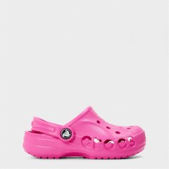 Crocs Baya Clogs Childrens Electric Pink