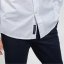 Howick Howick Classic Oxford Long Sleeve Shirt White