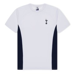 Source Lab SL Tottenham Hotspur Poly T-Shirt Juniors White/Blue