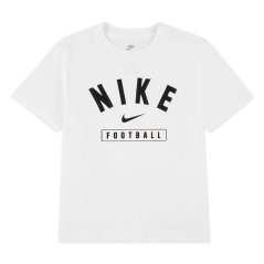 Nike Unisex Kids' T-Shirt White