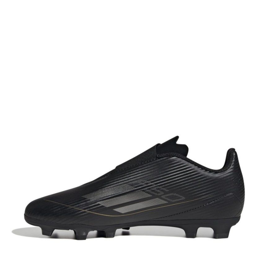 adidas F50 Club Junior Flexible Ground Football Boots Black/Silver