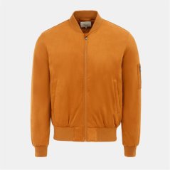 Firetrap Suede Jacket Mens Tan