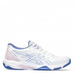 Asics Gel Rocket 11 Women's Indoor Court Shoes White/Sapphire