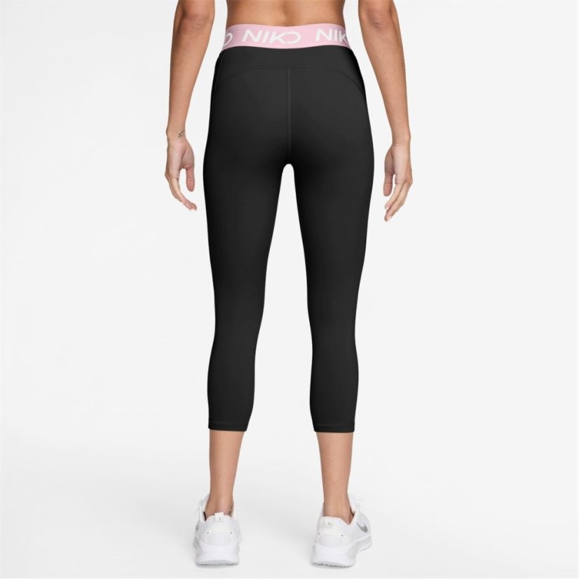 Nike Women's Performance Gym Legging Black/Pink