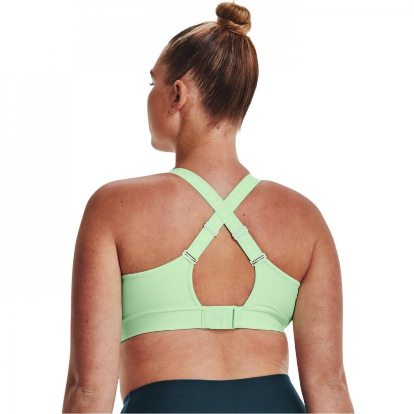 Under Armour Mid Sports Bra Aqua Foam