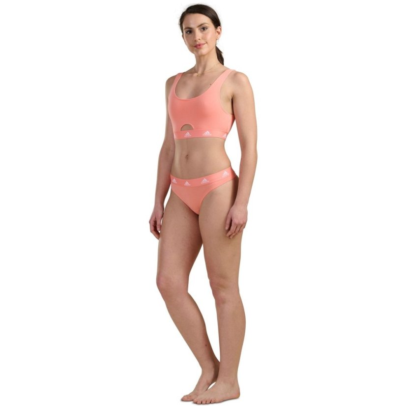 adidas 3-Pack Active Comfort Cotton Thong Assorted