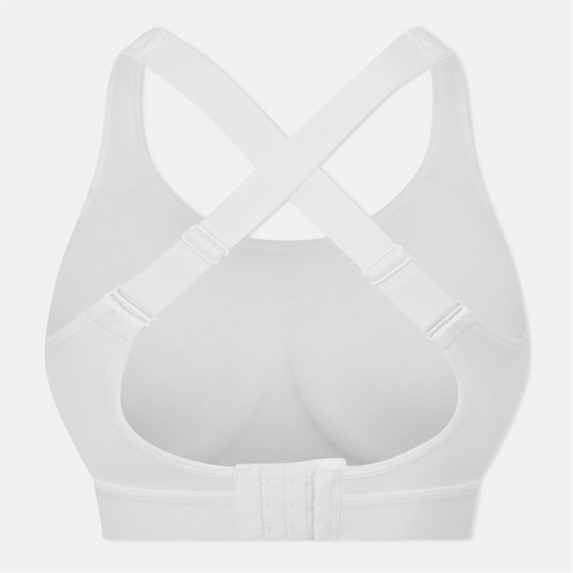 USA Pro High Support Sports Bra White